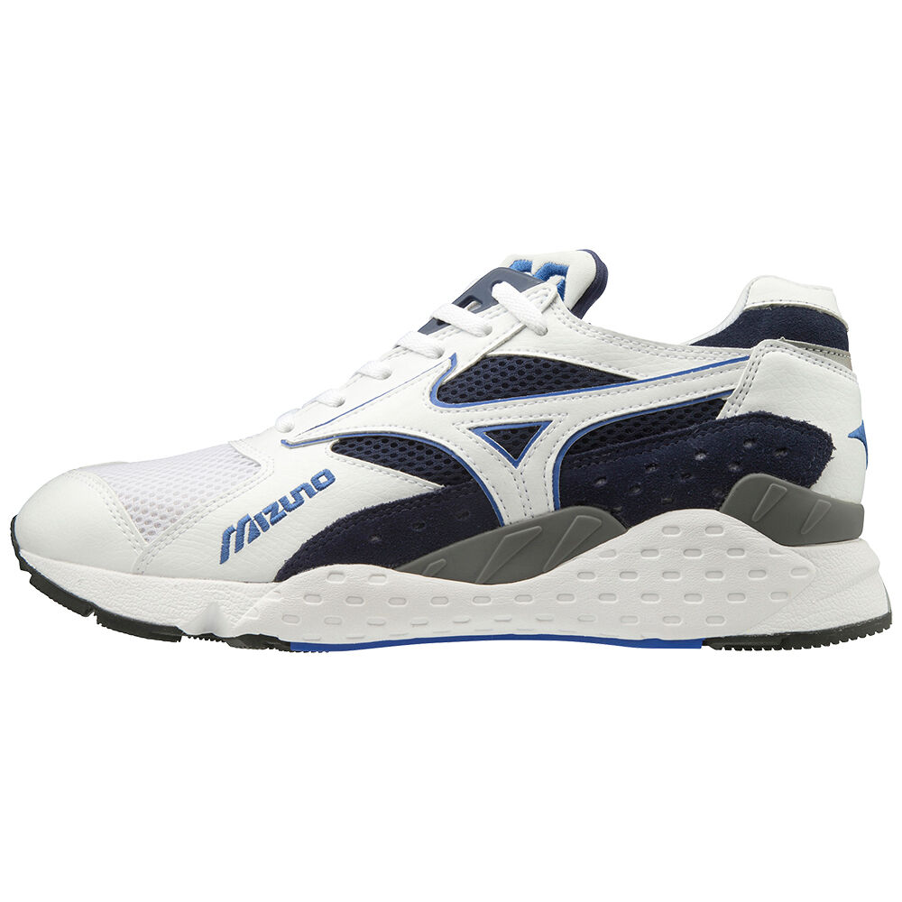 Tenis Mizuno Mondo Control Para Hombre Blancos/Azul Marino 8421096-BD